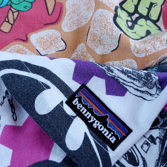 Vintage Custom TMNT 1988  / Batman 1992 / Reworked Bennygonia Shorts - Picture 2 of 8